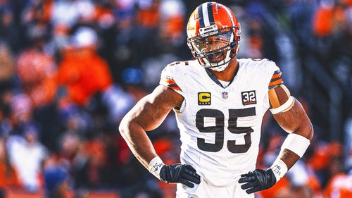 CLEVELAND BROWNS Trending Image: Browns DE Myles Garrett avoids serious shoulder injury after getting hurt in loss to Broncos